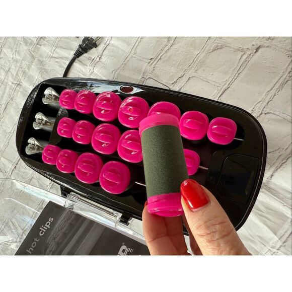 Conair Hot Clips Curling Rollers Multi Size 20 PC Curl Wave Volume Easy Use Set - Picture 12 of 14